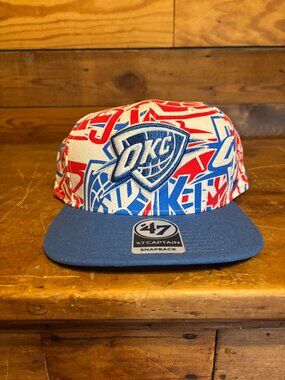 New Oklahoma City Thunder Captain Hat